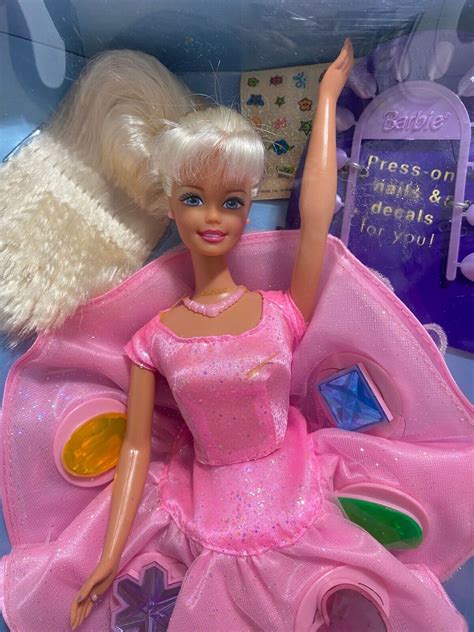 1997 Mattel Barbie Twirlin Make Up Doll 18421 For Sale Online Ebay