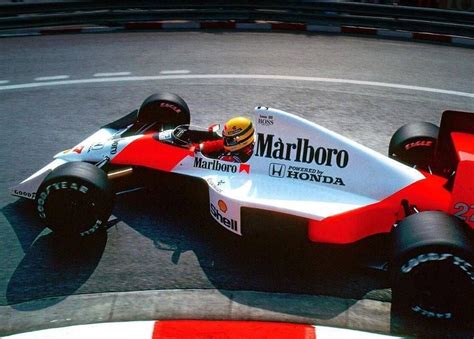 Ayrton Senna Gp De Monte Carlo Mônaco 27 De Maio De 1990 アイルトンセナ レースカー F1 マクラーレン
