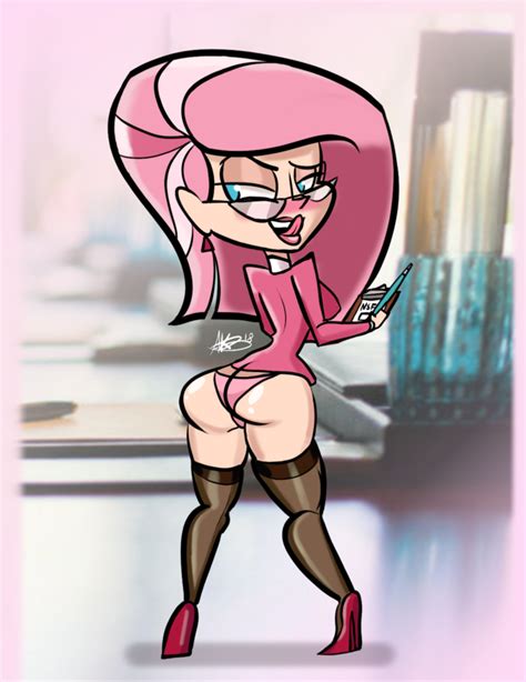 Ms Pink At The Office By Akb Drawssstuff Hentai Foundry