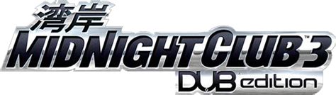 Midnight Club 3 Dub Edition Logo Psd Official Psds