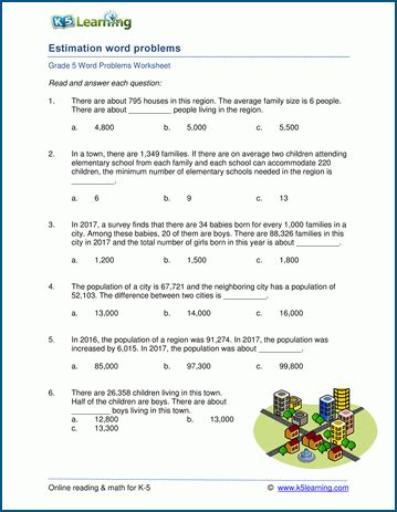 Ixl brings 4th grade language arts to life! Estimation Worksheets For 5th Grade - Finest Worksheet