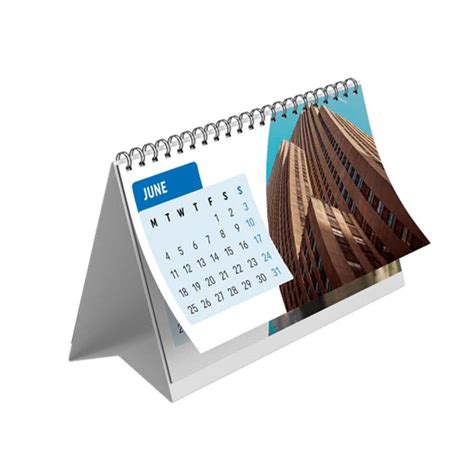 Customized Desk Calendar 14 Pages A5 Landscape Print It