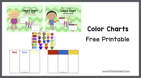 Printable Basic Color Chart For Kids