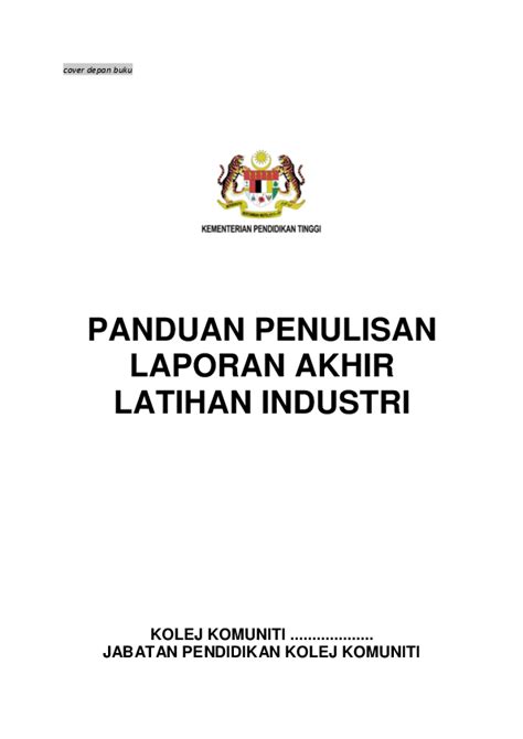 Skop kerja perunding hartanah ni ada dua bahagian. (PDF) PANDUAN PENULISAN LAPORAN AKHIR LATIHAN INDUSTRI ...