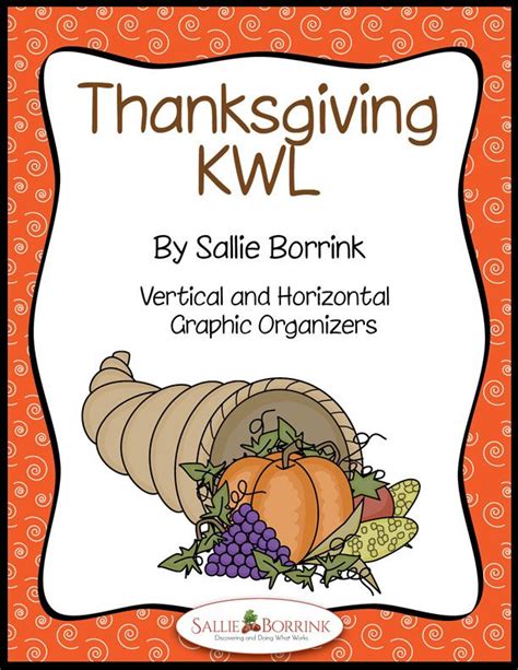 Thanksgiving KWL | Thanksgiving fun facts, Thanksgiving ...