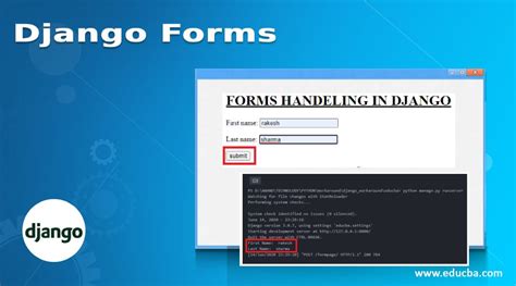 Django Forms How To Create A Django Form With Examples