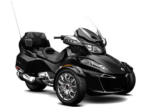 Used 2016 Can Am Spyder Rt Limited Steel Black Metallic Motorcycles