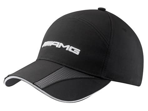 New Genuine Mercedes Benz Amg Carbon Black Baseball Cap B66952706 Oem