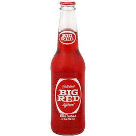 Big Red Soda 12 Oz Bottle