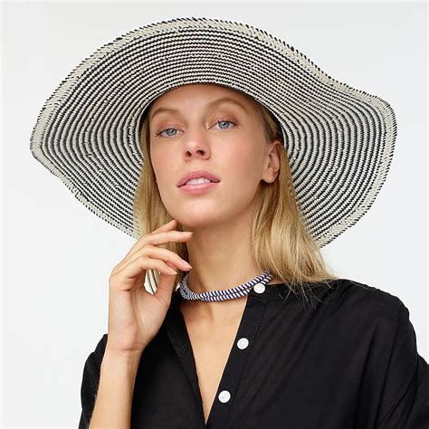 Jcrew Woven Hat With Extra Wide Brim Summer Hat Trends For Women