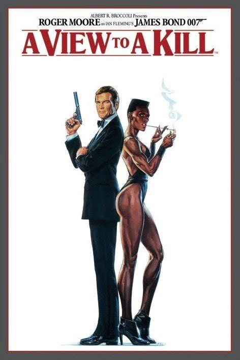 Poster Quadro James Bond 007 A View To A Kill Su Europosters