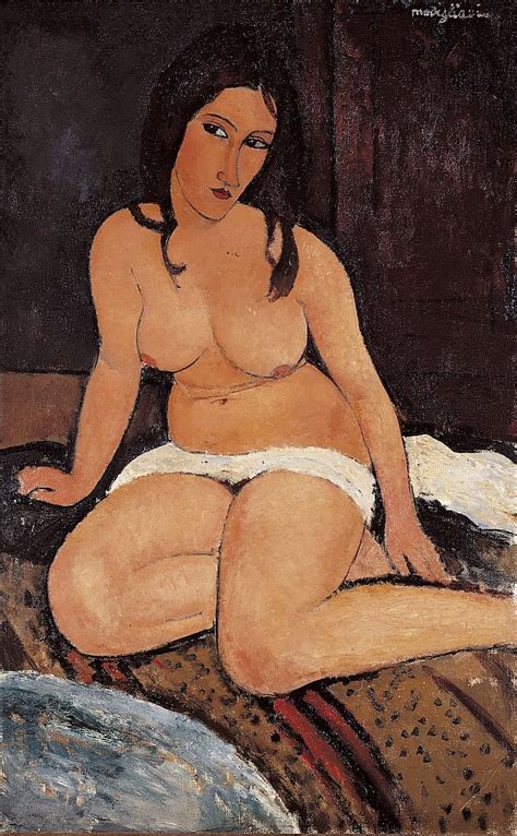 Desnudo Sentado Amedeo Modigliani