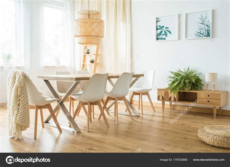 Natural Dining Room Stock Photo By ©photographeeeu 179702660