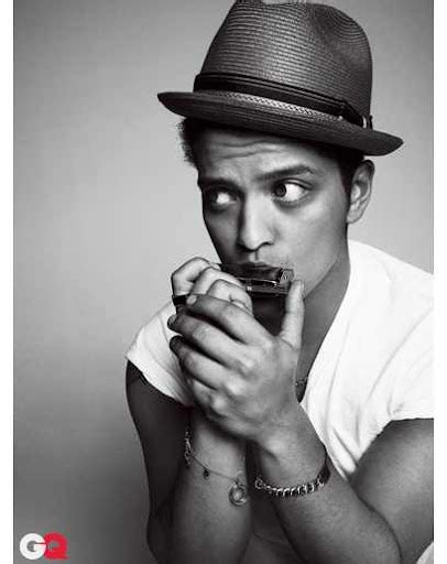 Bruno Mars Fedora Photo Shoot In Gq Magazine ~ Style And Tea Fashion