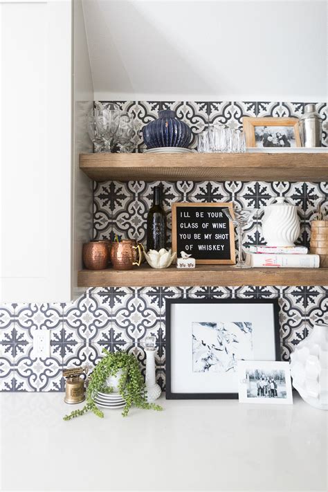 Find wall tile options for your bath in a vast array styles, colors and finishes. Affordable Ceramic Patterned Tile Backsplash and Flooring | CC and Mike|