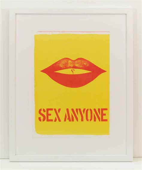 Robert Indiana Sex Anyone Lithograph For Sale At 1stdibs