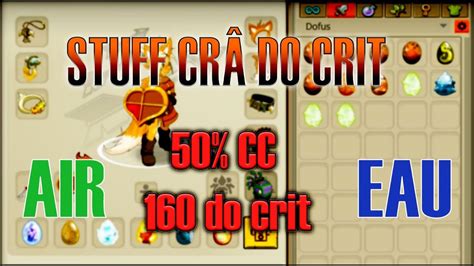 Dofus STUFF CRÂ DO CRIT AIR EAU LVL 200 YouTube