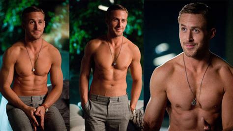The Men Of Hollywood Ryan Gosling Shirtless