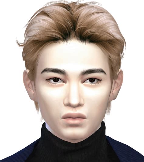 Download Sims 4 Cc Bts Taehyung Facemask Overlay 페이스 마스크 심즈 4 오버레이