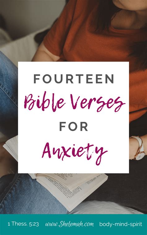 14 Inspiring Bible Verses For Anxiety When You Need More Peace