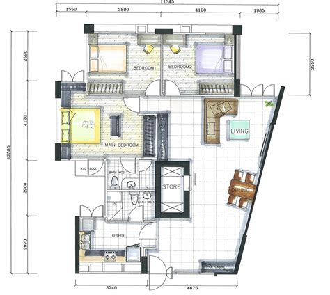 You can resize or replace the furniture and rearrange the position, or even create customized furniture. Modern Drawing Office Layout Plan at GetDrawings | Free ...