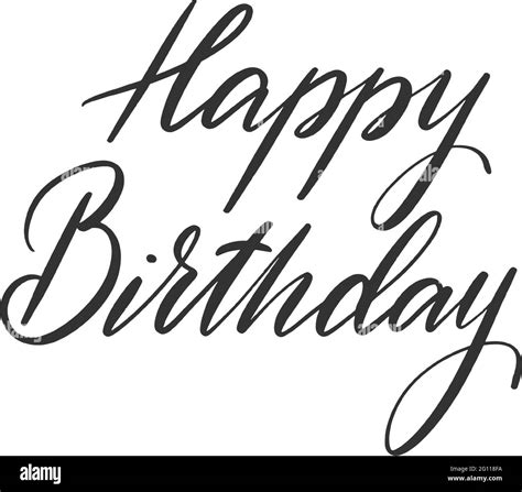 Happy Birthday Schriftzug Zum Drucken Bunte Luftballons Und Schriftzug Happy Birthday