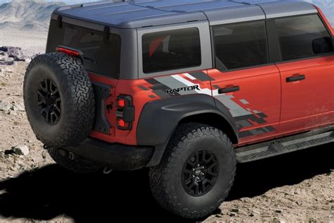 2022 Ford Bronco Raptor Lineup Features Upgraded Graphic Option Ford
