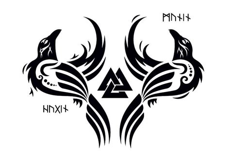 Viking Tattoo Symbol Norse Tattoo Celtic Tattoos Odin Symbol Wiccan