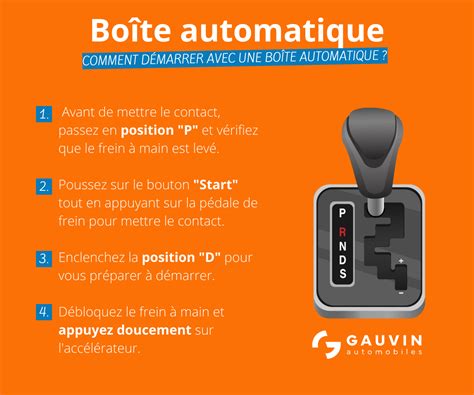 Conduire Une Boîte Automatique Gauvin Automobiles