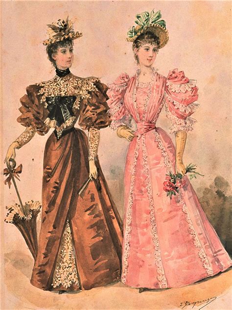 La Mode Illustree 1894 1890s Fashion Victorian Era Fashion