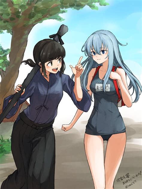 Hibiki And Fubuki Kantai Collection Drawn By Umibudou Danbooru