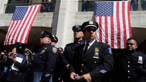 Nypd Law Enforcement Agencies Hold 911 Memorial Procession Abc7 New
