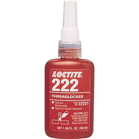 Loctite Threadlocker 222 Low Strengthsmall Screw Aa553 231125 Shop