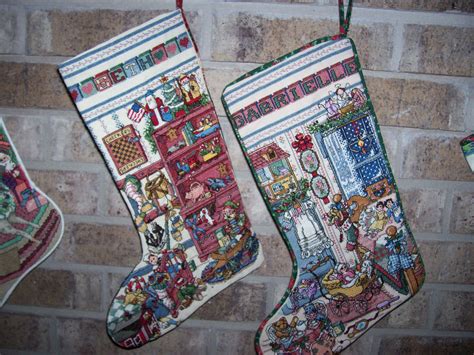 Counted Cross Stitch Christmas Stockings