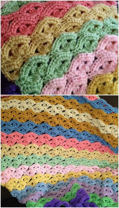 28 Quick And Easy Crochet Blanket Patterns For Beginners Diy And Crafts