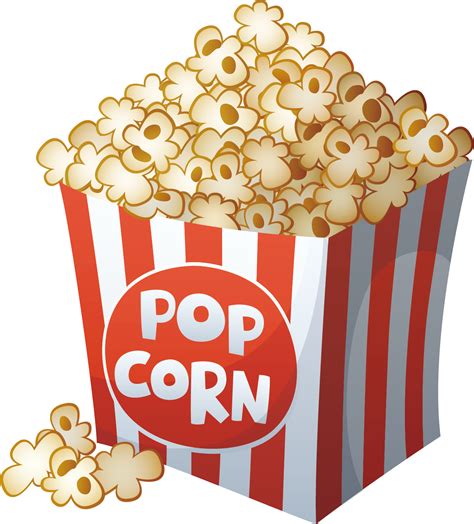 Popcorn Clipart Png Png Image Collection