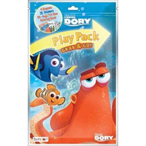 finding dory grab n go play pack with octopus and nemo 12 packs