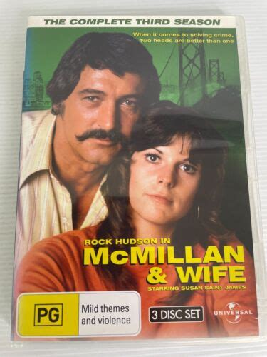 Mcmillan And Wife Season 3 3 Dvd Set Region 4 Free Postage