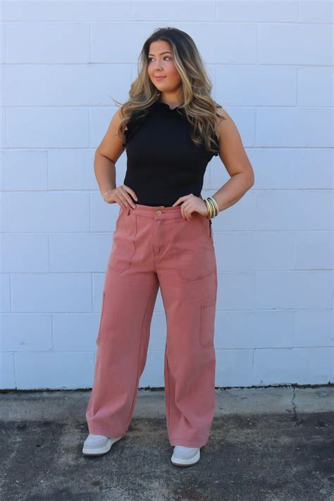 Rosie Washed Denim Pants – Hype Boutique
