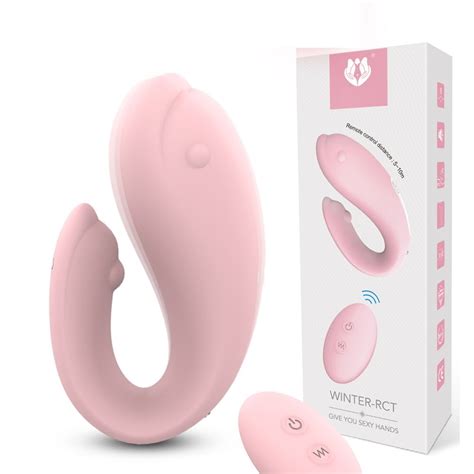 Vibrator For Women U Shape Wireless Multi Vibration Modes With Remote Control Whisper Silent