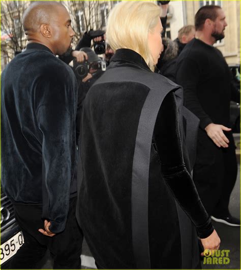 Kim Kardashian Debuts Platinum Blonde Hair Photo Kanye West