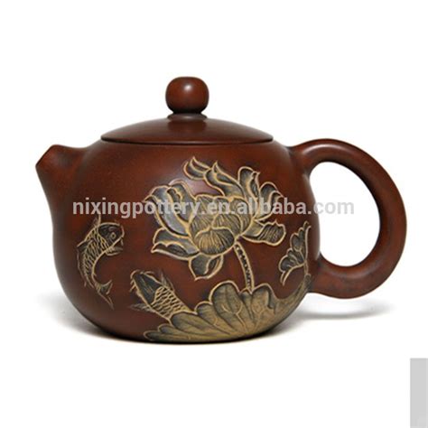 Time To Source Smarter Tea Pots Handmade Teapot Flower Carving