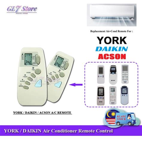 York Acson Air Cond Remote Control Yk Remote Air Cond York Acson