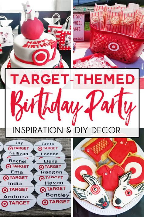 The Ultimate Target Themed Birthday Party Blue I Style