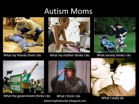 Balancing The Bucket Autism Mom Meme