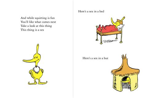 Simon Greiners Dr Seuss Style Sex Ed Book ‘now That Your Big