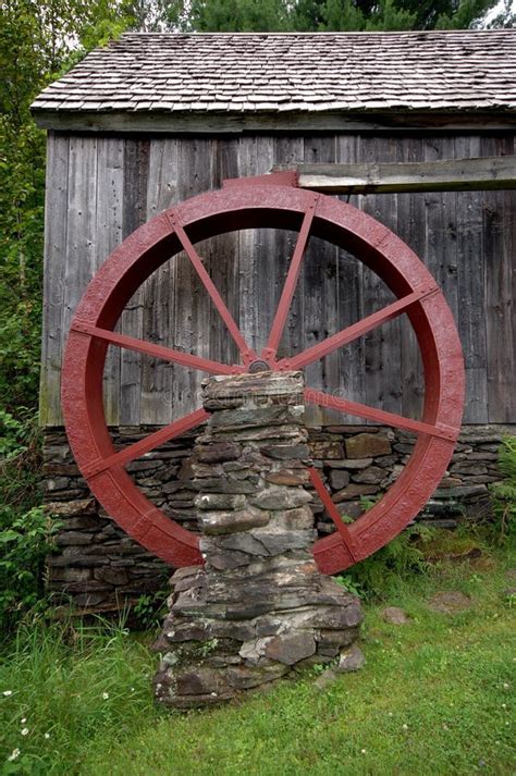Grist Mill Water Wheel Royalty Free Stock Image Image 1007586