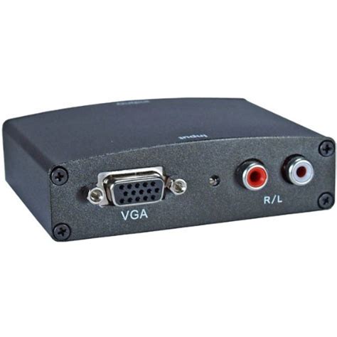 HVGA AS VGA Video Stereo Audio To HDMI Digital Converter Kiesub