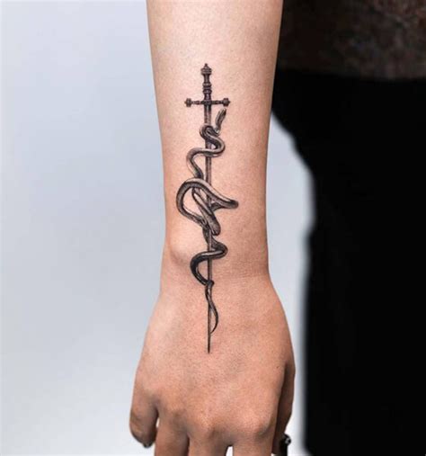 50 Sharp Sword Tattoo Designs Symbolism Of Warriors