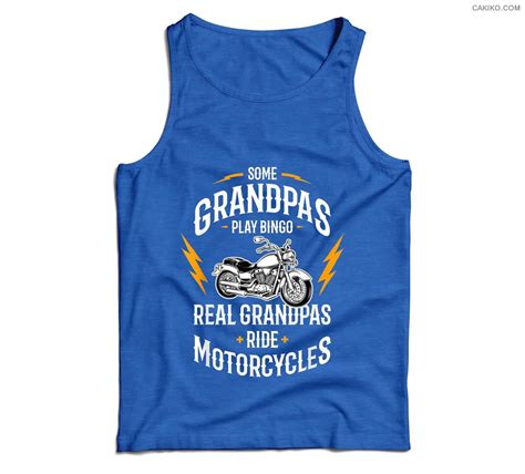 Mens Some Grandpas Play Bingo Real Grandpas Ride Motorcycles Men Tank Top Shipping From The Us